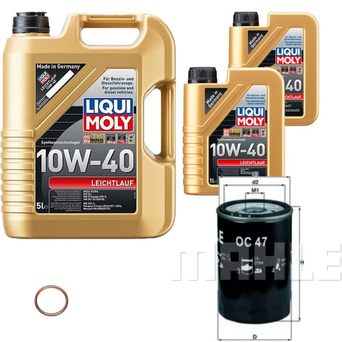 Filtro olio mahle - 7, l