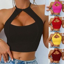 Club Party estivo crop top