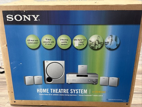 Sistema home theater - theater, sony