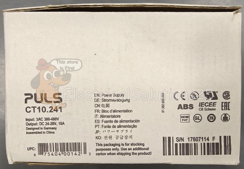 New puls ct10 - new, alimentatore