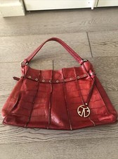 Borsa a Spalla Coccinelle in Pelle Rossa 