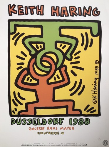 Keith haring poster 1993 - poster, the
