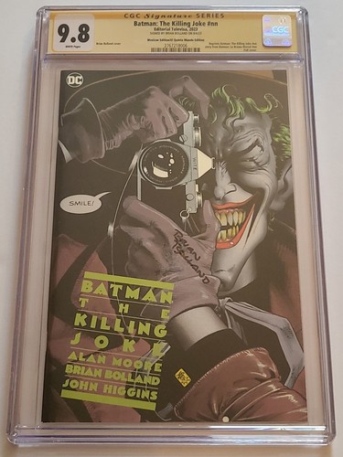 Brian bolland firmato cgc - firmato, 9.8