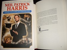 Neil Patrick Harris signed Choose Your Own Autobiorgraphy 1st printing HC book
