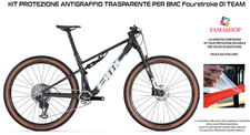 KIT PELLICOLA PROTEZIONE TRASPARENTE PER TELAIO BICI BMC Fourstroke 01 TEAM MTB