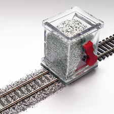 Proses BS-HO-04 Stendi massicciata per scala H0, con saracinesche