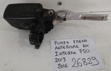 POMPA FRENO ANTERIORE DESTRA HONDA INTEGRA 750 2013 2016 DTC ABS NO LEVA! VEDI?