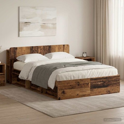 Telaio del letto con - , storage