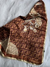 Sciarpa foulard seta Fendi