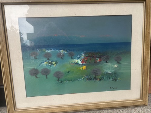 Manlio bacosi olio tela - bacosi,