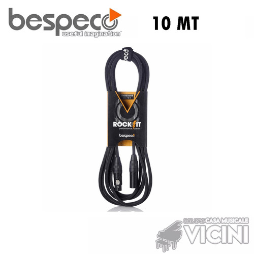 Cavo bespeco xlr rockit - cavo,
