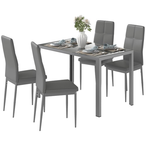 Set pranzo grigio pezzi - set,