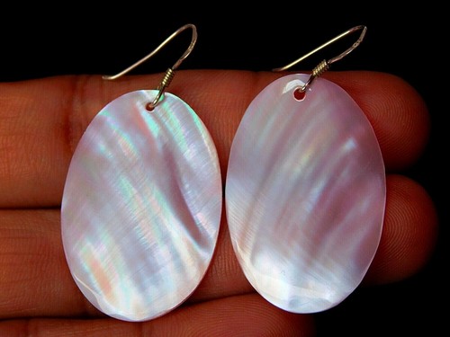 Orecchini ovali argento 925
