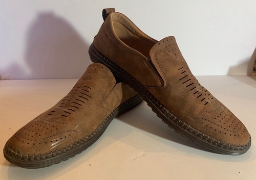 Mocassini uomo pelle marrone