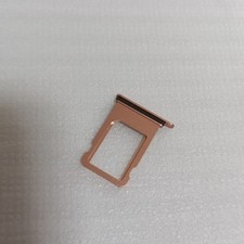 SLOT CARRELLO SIM CARD APPLE IPHONE 8 GOLD ROSE ALLOGGIO Carrellino Originale