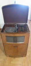 MOBILE RADIO GRAMMOFANO DECCA CON CAMBIADISCHI, ORIGINALE ANNI 50