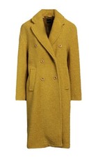 ? Cappotto Pennyblack  By MAX MARA Boucle?Lana Wool Yellow Coat IT42_FR40_DE38