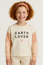 MAGLIA RAGAZZA STAMPA MANICA