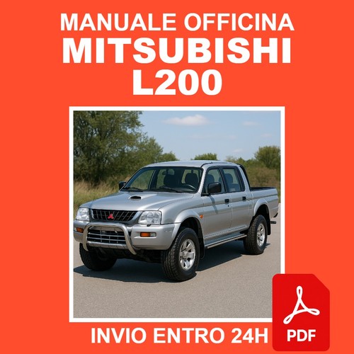 Manuale officina mitsubishi - manuale,