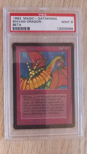 Shivan dragon mtg - dragon, edizione