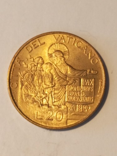 Moneta citta del vaticano - moneta,