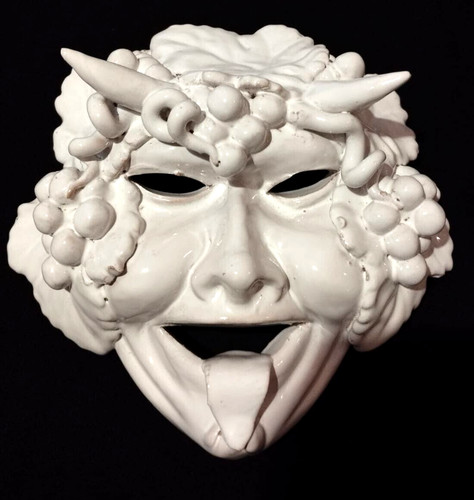Maschera bacco anni - bacco,