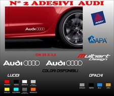  ADESIVI AUDI FIANCATA 2X
