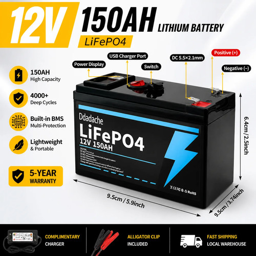 Batteria litio lifepo4 - batteria,