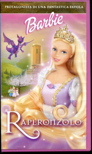Barbie raperonzolo vhs - -,