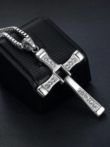 Collana dom toretto - dom, croce