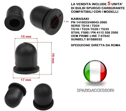 Pompetta benzina carburatore - 5,