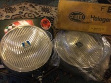 Hella halogen Vintage Porsche Bmw Lancia Mercedes no Megalux