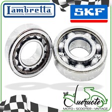 KIT REVISIONE CUSCINETTI ALBERO MOTORE LAMBRETTA LI 125 150 TV 175 200 SPECIAL