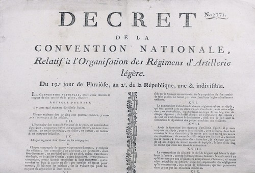Reggimento artiglieria 1794 - reggimento, in