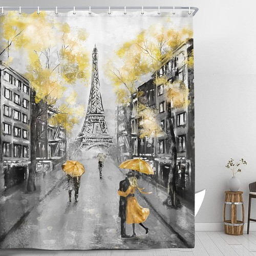 Tenda doccia torre eiffel - tenda,