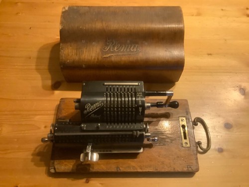 Rema rechenmaschine vintage - rechenmaschine,