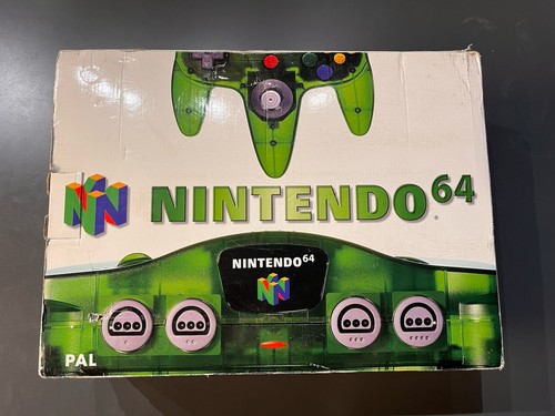 Console nintendo n64 verde - nintendo, 64