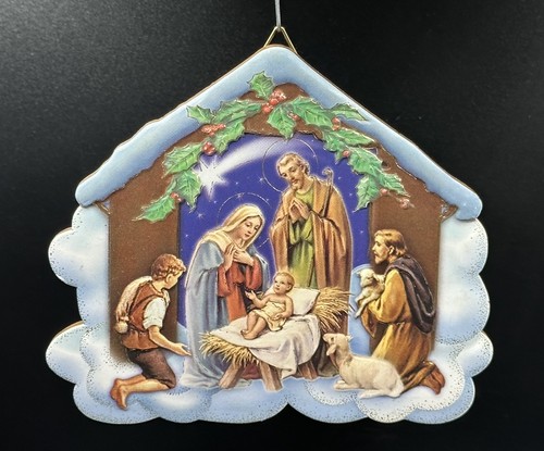 Sacra famiglia presepe pastori - sacra,