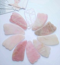 Set 10 Pietra Gua Sha Quarzo