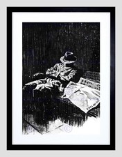 85910 UOMO ADDORMENTATO PANCA