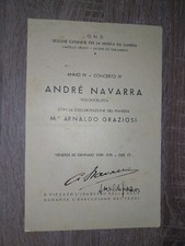 Concerto ANDRE NAVARRA