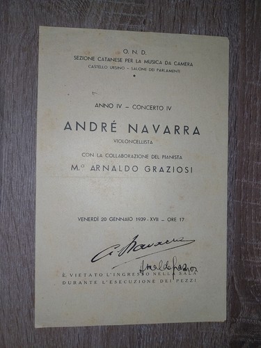 Concerto andre navarra - concerto,