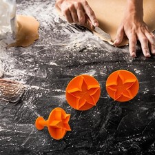 3x formine per biscotti foglie