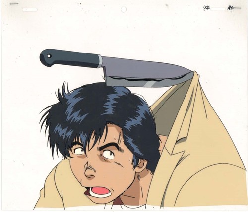 Anime cel city hunter - cel,