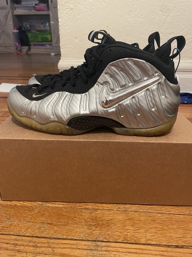 Nike air foamposite - air, silver
