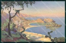 Messina Taormina Isola Bella cartolina RT3775