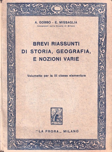 Brevi riassunti storia - brevi, di