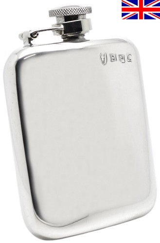 Sheffield pewter hip flask - sheffield,