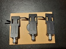 2x HEADSHELLS - CARTRIDGE TURNTABLE PHONO TONEARM