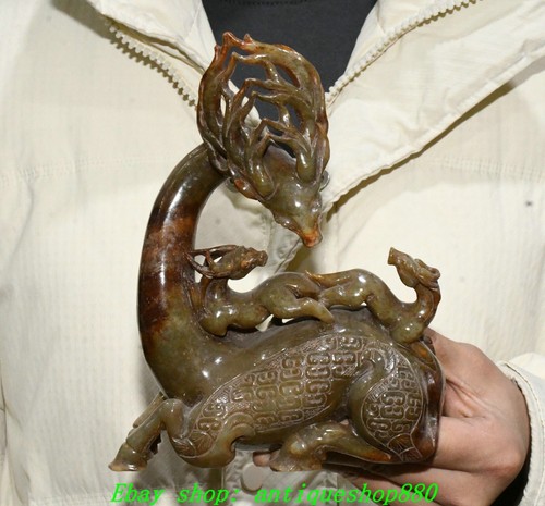 Scultura statua animale - , cervo